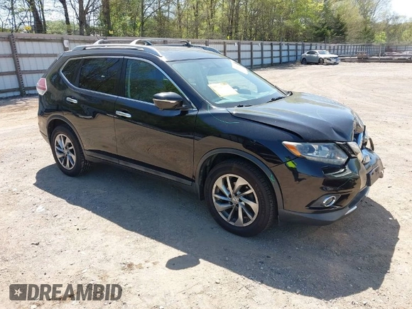 2015 Nissan Rogue SV with VIN 5N1AT2MV6FC791862, listed as a IAAI auction lot 42053524 with 147,286 mi miles and . Bid and sale history available at DreamBid. Image 1.