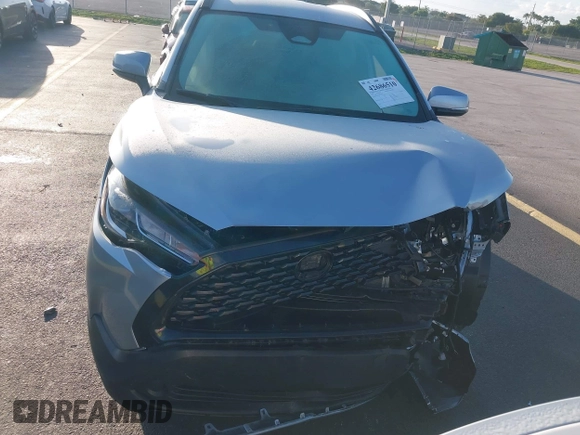 2023 Toyota Corolla Cross LE with VIN 7MUCAAAG0PV037445, listed as a IAAI auction lot 42686510 with 18,282 mi miles and . Bid and sale history available at DreamBid. Image 13.