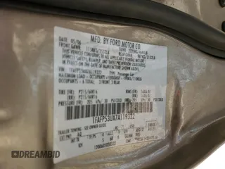 2007 Ford Taurus SE с VIN 1FAFP53UX7A119332, выставлен на аукционе Copart как лот 57625215 с пробегом 54 443 миль миль и Списание • Salvage title. История ставок и продаж доступна на DreamBid. Изображение 12.