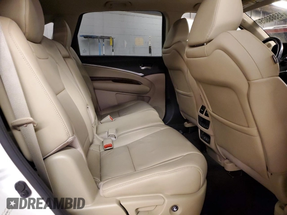 2017 Acura MDX w/Technology Pkg with VIN 5FRYD4H57HB017193, listed as a Copart auction lot 45885805 with 135,092 mi miles and Salvage Title. Bid and sale history available at carsss.com. Image 11.