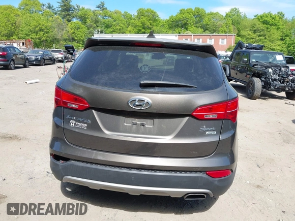2014 Hyundai Santa Fe with VIN 5XYZTDLB2EG143925, listed as a IAAI auction lot 42243761 with 126,058 mi miles and . Bid and sale history available at DreamBid. Image 16.