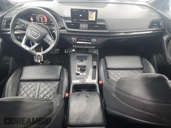 2018 Audi SQ5 Prestige with VIN WA1C4AFY5J2215331, listed as a Copart auction lot 86242054 with 61,457 mi miles and Clean Title. Bid and sale history available at DreamBid. Image 8.