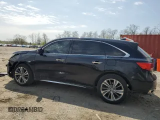 2017 Acura MDX Technology z VIN 5FRYD4H55HB005205, wystawiony jako Copart lot #52729095 z przebiegiem 122 333 mil mil oraz Szkody całkowita. Historia ofert i sprzedaży dostępna na DreamBid. Obrazek 2.