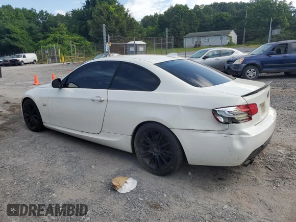 2011 BMW 3 Series 328i with VIN WBAKE3C56BE444442, listed as a Copart auction lot 63786095 with 156,686 mi miles and Clean title. Bid and sale history available at DreamBid. Image 2.