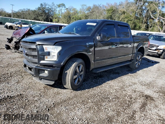 2015 Ford F-150 XLT with VIN 1FTEW1EG2FFB94763, listed as a Copart auction lot 45624385 with 173,654 mi miles and Salvage Title. Bid and sale history available at carsss.com. Image 1.