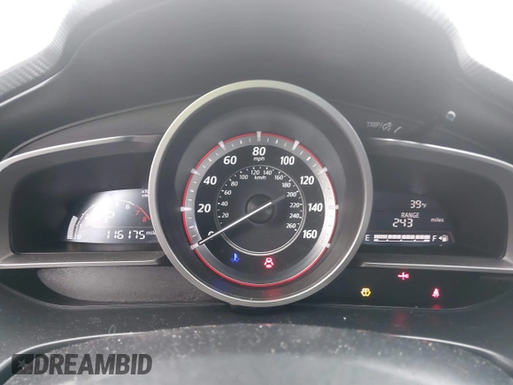 2016 Mazda Mazda3 i Sport with VIN 3MZBM1U76GM306988, listed as a IAAI auction lot 41286055 with 116,175 mi miles. Bid and sale history available at carsss.com. Image 7.