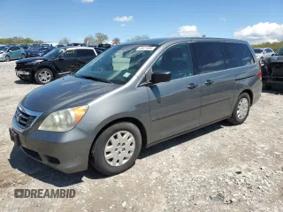 2008 Honda Odyssey LX z VIN 5FNRL38258B112649, wystawiony jako Copart lot #55671485 z przebiegiem 175 282 mil mil oraz Czysty tytuł • Clean title. Historia ofert i sprzedaży dostępna na DreamBid. Obrazek 1.