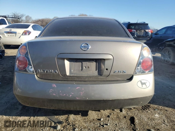 2003 Nissan Altima S with VIN 1N4AL11D63C344685, listed as a Copart auction lot 46215795 with 75,554 mi miles and Salvage Title. Bid and sale history available at carsss.com. Image 6.