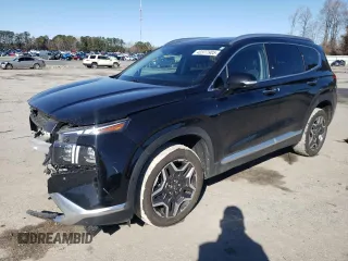 2022 Hyundai Santa Fe Limited with VIN 5NMS4DAL4NH477809, listed as a Copart auction lot 42377905 with 24,292 mi miles and Salvage Title. Bid and sale history available at carsss.com. Image 1.