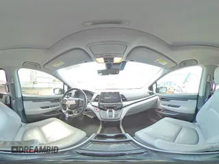 2019 Honda Odyssey EX-L with VIN 5FNRL6H73KB103467, listed as a Copart auction lot 52604005 with 101,892 mi miles and Salvage Title. Bid and sale history available at DreamBid. Image 13.
