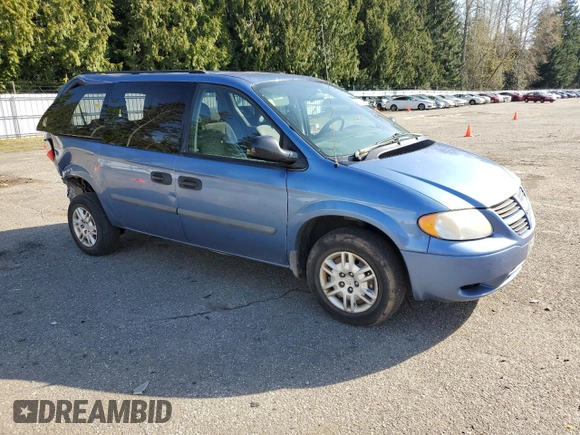 2007 Dodge Grand Caravan SE with VIN 1D4GP24R97B166226, listed as a Copart auction lot 52007485 with 217,468 mi miles and Salvage Title. Bid and sale history available at DreamBid. Image 4.
