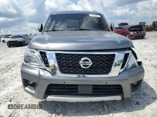 2017 Nissan Armada SV with VIN JN8AY2ND8H9007164, listed as a Copart auction lot 67336924 with 146,972 mi miles and Salvage Title. Bid and sale history available at carsss.com. Image 5.