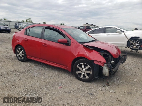 2012 Nissan Sentra S с VIN 3N1AB6AP4CL716519, выставлен на аукционе Copart как лот 54111085 с пробегом 237 618 миль миль и Списание • Salvage title. История ставок и продаж доступна на DreamBid. Изображение 4.