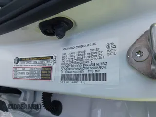 2019 Honda CR-V EX with VIN 5J6RW2H5XKL015974, listed as a IAAI auction lot 41760562 with 50,819 mi miles. Bid and sale history available at carsss.com. Image 9.