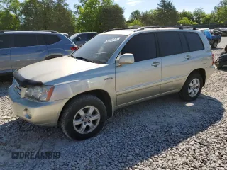 2001 Toyota Highlander z VIN JTEHF21A810016173, wystawiony jako Copart lot #58252075 z przebiegiem 224 440 mil mil oraz Szkoda całkowita • Salvage title. Historia ofert i sprzedaży dostępna na DreamBid. Obrazek 1.