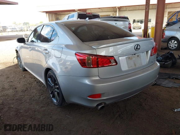 2011 Lexus IS 250 with VIN JTHBF5C23B2101542, listed as a IAAI auction lot 42044542 with 167,338 mi miles and . Bid and sale history available at DreamBid. Image 3.