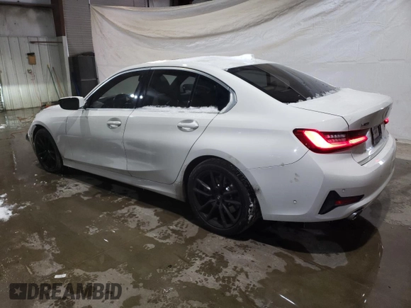 2019 BMW 3 Series 330i xDrive with VIN WBA5R7C59KAJ81850, listed as a Copart auction lot 88526315 with 64,770 mi miles and Salvage title. Bid and sale history available at DreamBid. Image 2.
