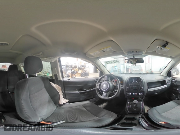 2016 Jeep Compass Sport с VIN 1C4NJDBB8GD518384, выставлен на аукционе Copart как лот 43272335 с пробегом 152 350 миль миль и На запчасти • Non repairable. История ставок и продаж доступна на DreamBid. Изображение 13.