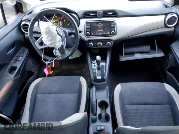 2021 Nissan Versa SV with VIN 3N1CN8EV3ML826239, listed as a Copart auction lot 55220725 with 89,019 mi miles and Salvage Title. Bid and sale history available at DreamBid. Image 8.