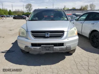 2004 Honda Pilot EX with VIN 2HKYF18664H591301, listed as a Copart auction lot 47966744 with 227,470 mi miles and Salvage Title. Bid and sale history available at carsss.com. Image 5.