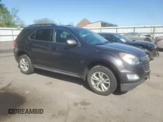 2016 Chevrolet Equinox LT with VIN 2GNALCEK3G6179991, listed as a Copart auction lot 54711145 with 107,372 mi miles and Clean Title. Bid and sale history available at DreamBid. Image 4.