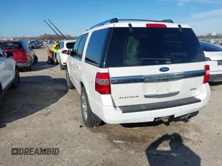 2015 Ford Expedition Platinum with VIN 1FMJU1LT5FEF39404, listed as a IAAI auction lot 41435543 with 147,218 mi miles and . Bid and sale history available at DreamBid. Image 3.