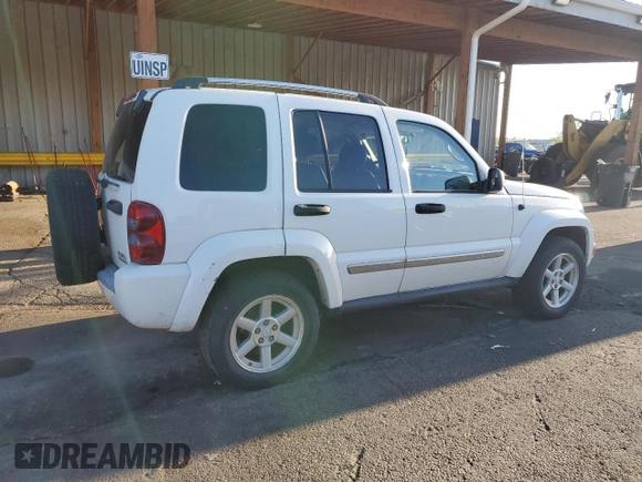 2006 Jeep Liberty Limited with VIN 1J4GL58K26W141211, listed as a Copart auction lot 52810035 with 192,000 mi miles and Non repairable. Bid and sale history available at DreamBid. Image 3.