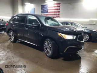 2019 Acura MDX Technology with VIN 5J8YD4H54KL034427, listed as a Copart auction lot 87233334 with 81,896 mi miles and Salvage title. Bid and sale history available at DreamBid. Image 4.