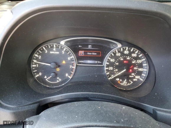 2019 Nissan Pathfinder S with VIN 5N1DR2MN5KC582750, listed as a Copart auction lot 82484944 with 114224 miles and Salvage Title. Bid and sale history available at carsss.com. Image 9.