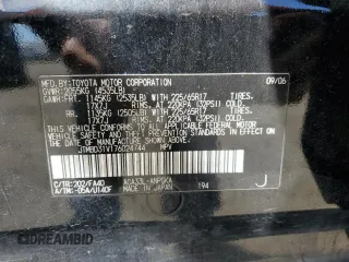 2007 Toyota RAV4 Limited with VIN JTMBD31V176024744, listed as a Copart auction lot 52003835 with 70,307 mi miles and Salvage Title. Bid and sale history available at carsss.com. Image 13.