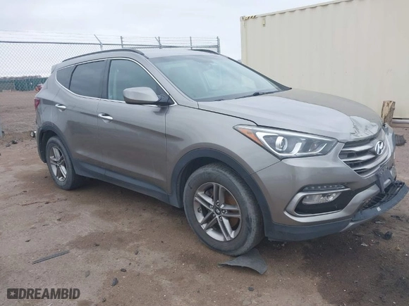 2017 Hyundai Santa Fe Sport 2.4L with VIN 5XYZU3LB0HG424780, listed as a IAAI auction lot 41878679 with 112,739 mi miles. Bid and sale history available at carsss.com. Image 1.