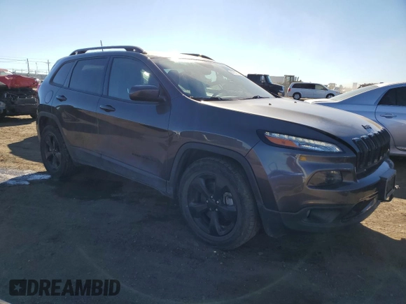 2018 Jeep Cherokee Latitude Tech Connect with VIN 1C4PJMCX4JD527240, listed as a Copart auction lot 87958785 with 94,384 mi miles and Salvage title. Bid and sale history available at DreamBid. Image 4.