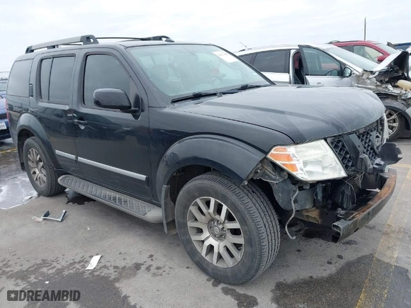 2012 Nissan Pathfinder SV with VIN 5N1AR1NN0CC634556, listed as a IAAI auction lot 41277695 with 197,406 mi miles. Bid and sale history available at carsss.com. Image 1.