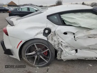 2021 Toyota GR Supra 3.0 with VIN WZ1DB0C05MW043065, listed as a Copart auction lot 43715255 with 0 mi miles and Clean Title. Bid and sale history available at carsss.com. Image 10.