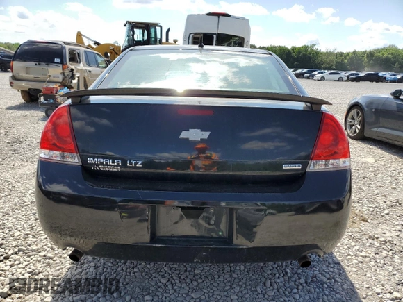 2014 Chevrolet Impala LTZ with VIN 2G1WC5E33E1164638, listed as a Copart auction lot 58699635 with 189,636 mi miles and Salvage title. Bid and sale history available at DreamBid. Image 6.