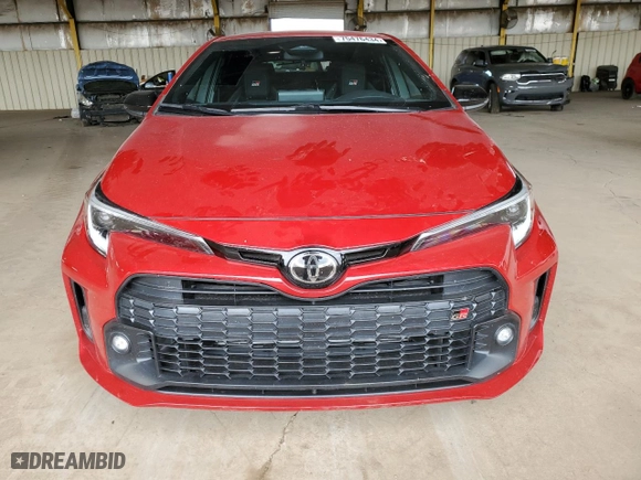 2023 Toyota GR Corolla Core with VIN JTNABAAE8PA007521, listed as a Copart auction lot 75476434 with NaN miles and Salvage Title. Bid and sale history available at carsss.com. Image 5.