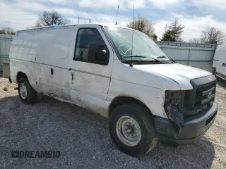 2008 Ford Econoline Cargo Commercial with VIN 1FTNE24W58DA77159, listed as a Copart auction lot 49174895 with Not Provided miles and Salvage Title. Bid and sale history available at DreamBid. Image 4.