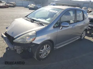 2007 Honda Fit Sport with VIN JHMGD37617S024934, listed as a Copart auction lot 78197174 with 227,377 mi miles and Salvage Title. Bid and sale history available at carsss.com. Image 1.