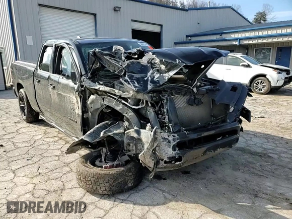 2020 Ram 1500 Big Horn with VIN 1C6SRFBT6LN204292, listed as a Copart auction lot 44695445 with 59,432 mi miles and Salvage Title. Bid and sale history available at carsss.com. Image 11.