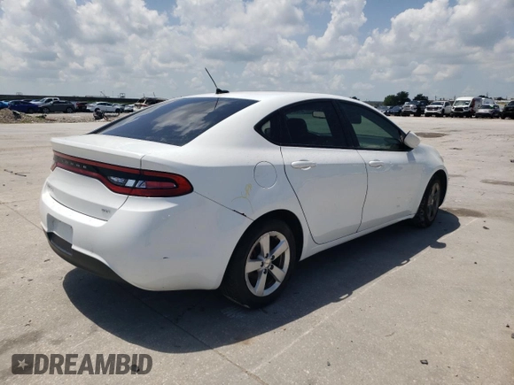 2015 Dodge Dart SXT z VIN 1C3CDFBB6FD180111, wystawiony jako Copart lot #62016165 z przebiegiem 127 068 mil mil oraz Szkoda całkowita • Salvage title. Historia ofert i sprzedaży dostępna na DreamBid. Obrazek 3.