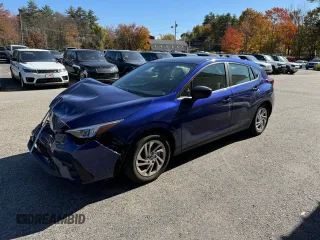 2024 Subaru Impreza with VIN JF1GUABC7R8350004, listed as a Copart auction lot 77671364 with 4,368 mi miles and Clean Title. Bid and sale history available at carsss.com. Image 2.