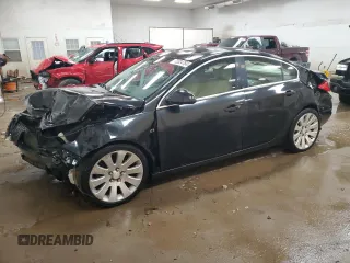 2011 Buick Regal CXL Turbo TO6 with VIN W04G05GV7B1079526, listed as a Copart auction lot 72024784 with 102,335 mi miles and Clean Title. Bid and sale history available at carsss.com. Image 1.