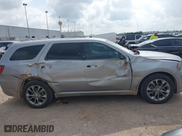 2019 Dodge Durango GT Plus with VIN 1C4RDHDG8KC824380, listed as a IAAI auction lot 42285725 with 126,659 mi miles and . Bid and sale history available at DreamBid. Image 13.