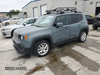 2018 Jeep Renegade Latitude with VIN ZACCJABB6JPJ40500, listed as a Copart auction lot 52610735 with 116,401 mi miles and Salvage Title. Bid and sale history available at carsss.com. Image 1.