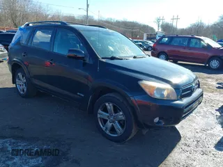2008 Toyota RAV4 Sport with VIN JTMBK32V886040476, listed as a IAAI auction lot 41576176 with 165,025 mi miles. Bid and sale history available at carsss.com. Image 1.