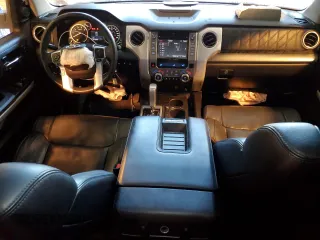 2015 Toyota Tundra Platinum z VIN 5TFGY5F11FX188886, wystawiony jako Copart lot #86793534 z przebiegiem 107 043 mil mil oraz Szkoda całkowita • Salvage title. Historia ofert i sprzedaży dostępna na DreamBid. Obrazek 8.