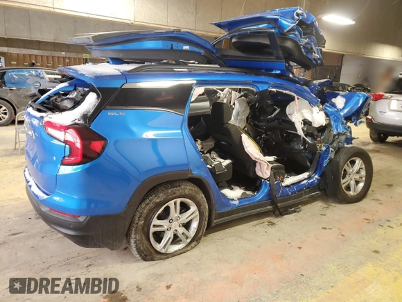 2024 GMC Terrain SLE с VIN 3GKALMEG1RL148994, выставлен на аукционе Copart как лот 45586625 с пробегом Не указан миль и На запчасти • Non repairable. История ставок и продаж доступна на DreamBid. Изображение 3.