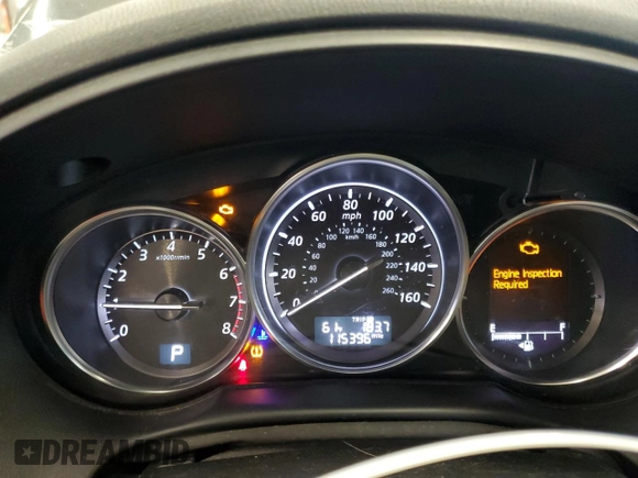 2014 Mazda CX-5 Grand Touring with VIN JM3KE4DY4E0344320, listed as a Copart auction lot 51731885 with 115,396 mi miles and Clean Title. Bid and sale history available at carsss.com. Image 9.