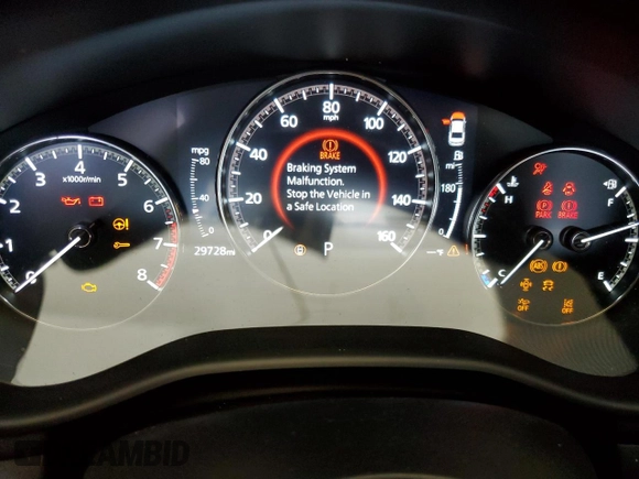 2024 Mazda 3 S Select Sport with VIN 3MZBPABM4RM400354, listed as a Copart auction lot 48822025 with 29,728 mi miles and Clean title. Bid and sale history available at DreamBid. Image 9.