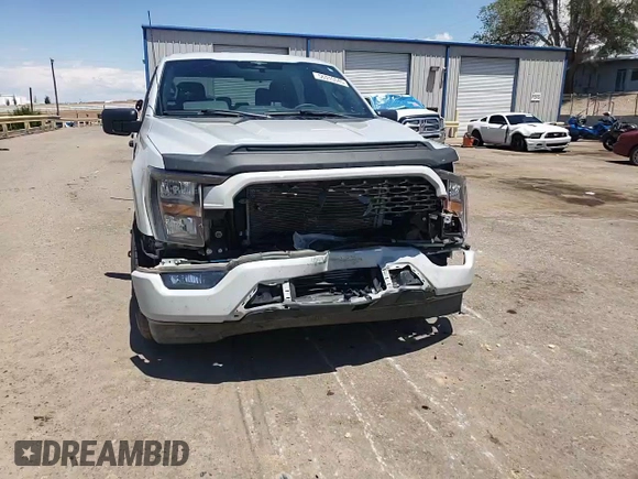 2023 Ford F-150 XL with VIN 1FTEW1CP2PFC13963, listed as a Copart auction lot 56045545 with 26,619 mi miles and Salvage title. Bid and sale history available at DreamBid. Image 13.